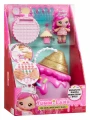 MGA Lalka Yummiland Beauty Bag + Lip Gloss, Ice Cream