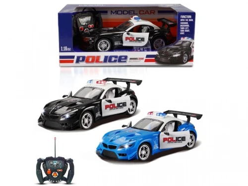 Madej Auto policja R/C światło, otwierane drzwi