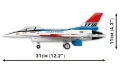Cobi Klocki Klocki F-16 FST Flight 375 elementów