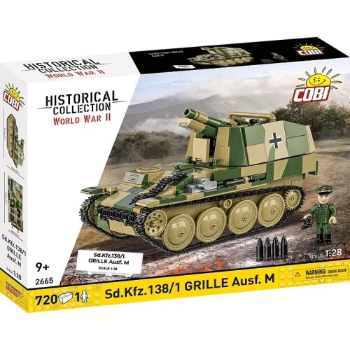 Cobi Klocki Klocki SD.KFZ.138/1 Grille 720 elementów