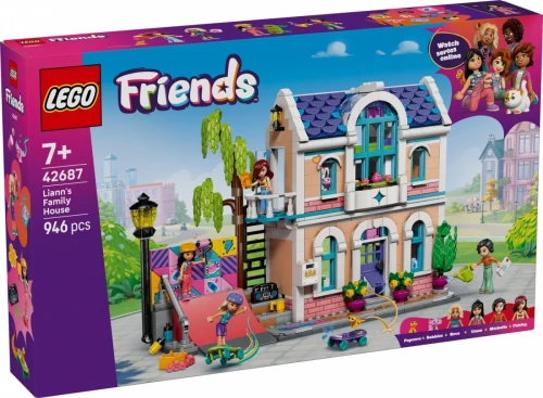 LEGO Klocki Friends 42687 Dom rodzinny Liann