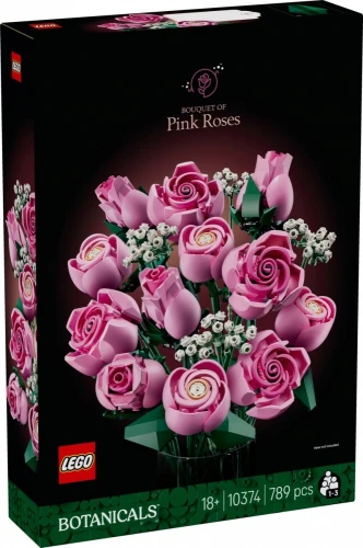 LEGO Klocki Botanicals 10374 Bukiet różowych róż