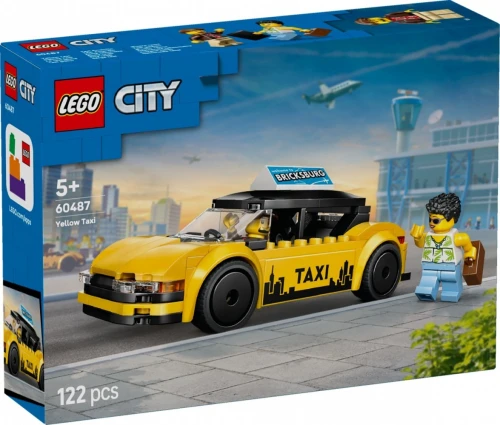 LEGO Klocki City 60487 Żółta taksówka