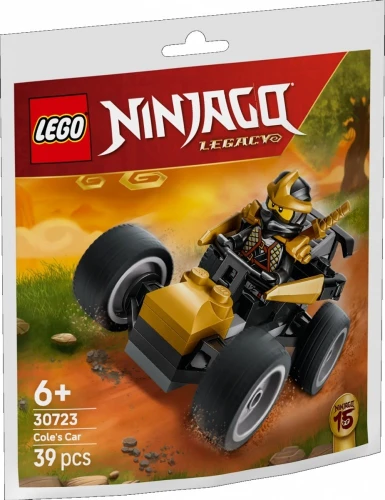 LEGO Klocki Ninjago 30723 Samochód ninja Cole`a