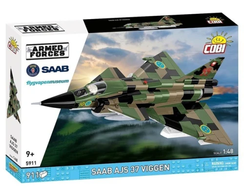 Cobi Klocki Klocki Saab AJS 37 Viggen 911 klocków