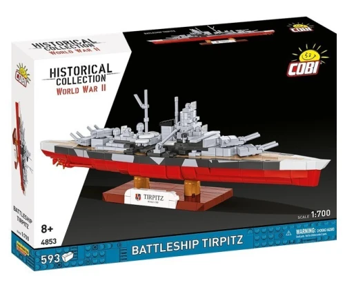 Cobi Klocki Klocki Battleship Tirpitz 593 klocki
