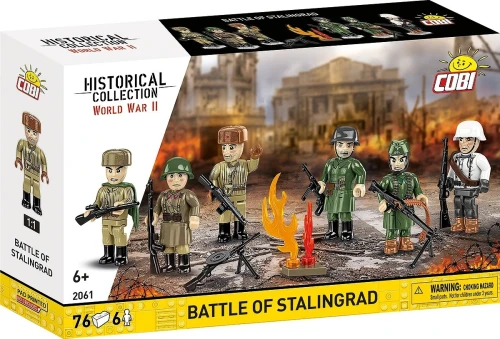 Cobi Klocki Klocki Bitwa o Stalingrad 76 klocków