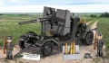 Cobi Klocki Klocki 8.8 cm Flak z wózkiem 360 klocków