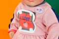 Zapf Baby Born Sukienka dżungla długie rękawy 36 cm