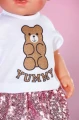 Zapf Ubranko w stylu glamour dla Baby Born 43 cm