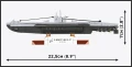 Cobi Klocki Klocki U-Boot VIIB U-47 165 klocków 1:300
