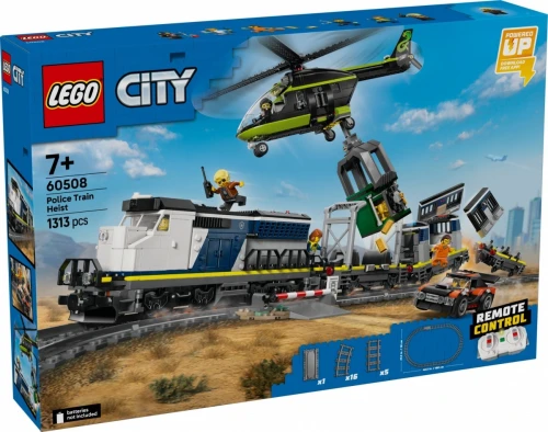 LEGO Klocki City 60508 Napad na policyjny pociąg