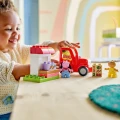 LEGO Klocki DUPLO Peppa Pig 10468 Ciągnik i rynek