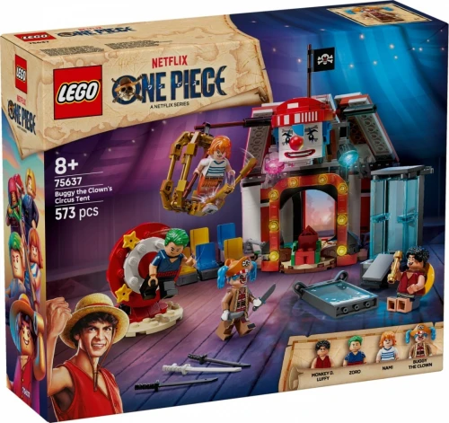 LEGO Klocki One Piece 75637 Namiot cyrkowy klauna Buggy'ego