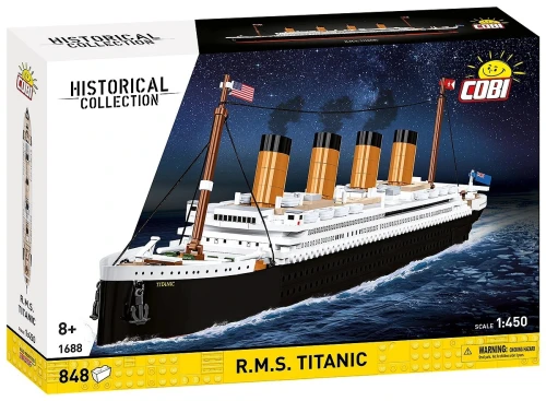 Cobi Klocki Klocki R.M.S. Titanic 848 elementów