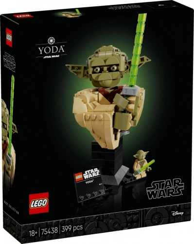 LEGO Klocki Star Wars 75438 Popiersie Yody