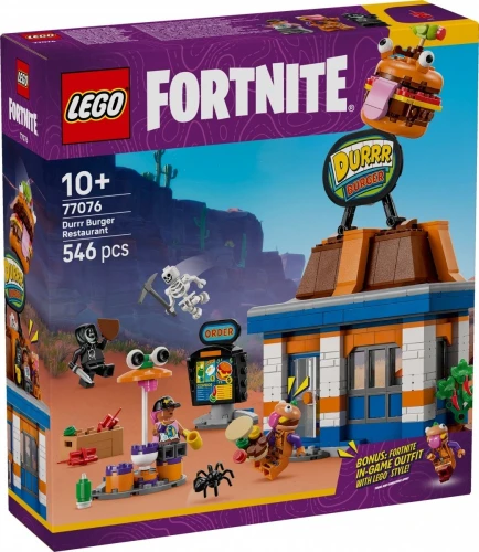 LEGO Klocki Fortnite 77076 Restauracja Durrr Burgerownia