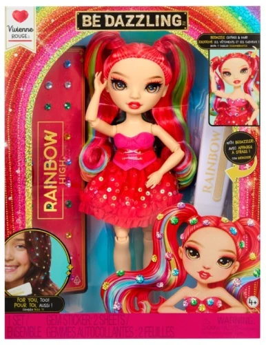 MGA Lalka Rainbow High Be Dazzling, Vivienne Rouge