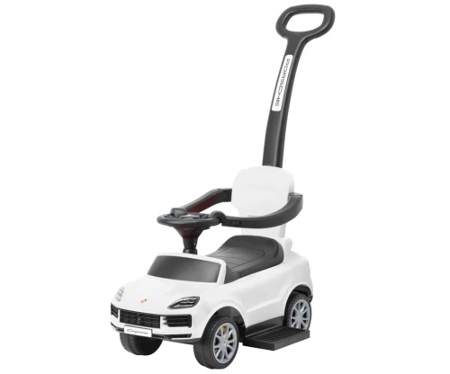 Milly Mally Jeździk z rączka Porsche Cayenne White biały