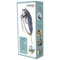 Tootiny Koń na kiju Hobby Horse HOPPIHORSE A4 szary, maść siwa