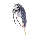 Tootiny Koń na kiju Hobby Horse HOPPIHORSE A4 szary, maść siwa