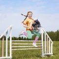 Tootiny Koń na kiju Hobby Horse HOPPIHORSE A3 szary, maść siwa