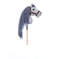 Tootiny Koń na kiju Hobby Horse HOPPIHORSE A3 szary, maść siwa