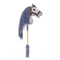 Tootiny Koń na kiju Hobby Horse HOPPIHORSE A3 szary, maść siwa