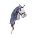 Tootiny Koń na kiju Hobby Horse HOPPIHORSE A3 szary, maść siwa