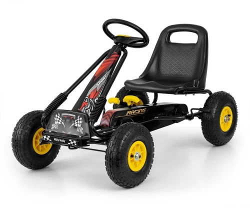 Milly Mally Gokart na pedały Thor Czarny