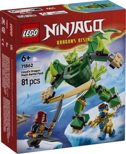 LEGO Klocki Ninjago 71862 Smoczy mech Lloyda - zestaw bitewny