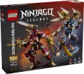 LEGO Klocki Ninjago 71870 Bliźniacze tytanowe mechy