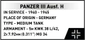 Cobi Klocki Klocki Panzer III Ausf.H 963 elementy