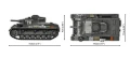 Cobi Klocki Klocki Panzer III Ausf.H 963 elementy