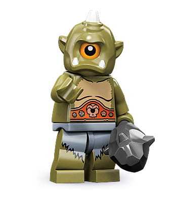 LEGO mini figurka  SERIA 9 CYKLOP CYCLOP 71000