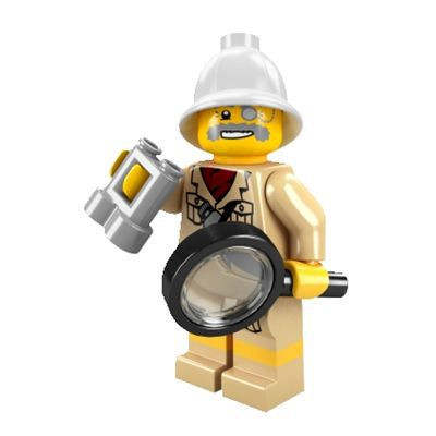 LEGO mini figurka  SERIA 2 PODRÓŻNIK 8684