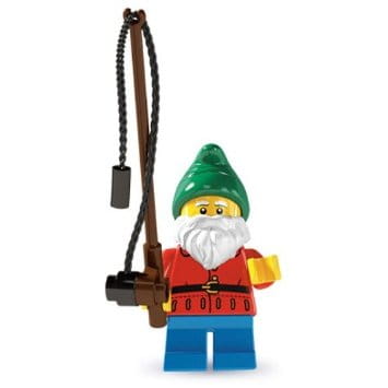 LEGO mini figurka SERIA 4 KRASNAL/RYBAK 8804