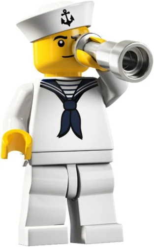 LEGO mini figurka SERIA 4 MARYNARZ 8804