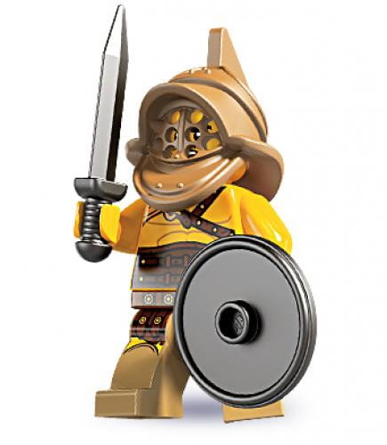 LEGO mini figurka Rzymski żołnierz seria 5 Roman Soldier  8805