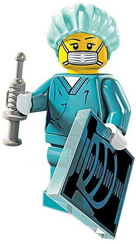 LEGO mini figurka SERIA 6 CHIRURG 8827