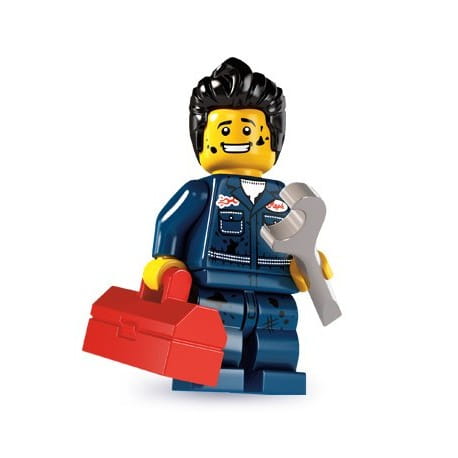 LEGO mini figurka SERIA 6 MECHANIK 8827