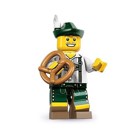 LEGO mini figurka  SERIA 8 TYROLCZYK 8833