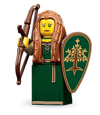 LEGO mini figurka SERIA 9 ELFKA 71000