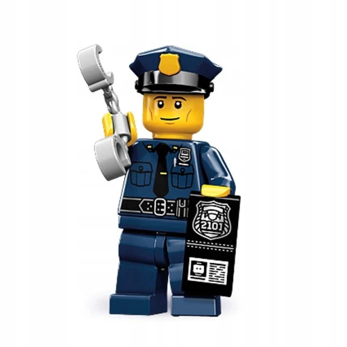 LEGO mini figurka SERIA 9 POLICJANT 71000