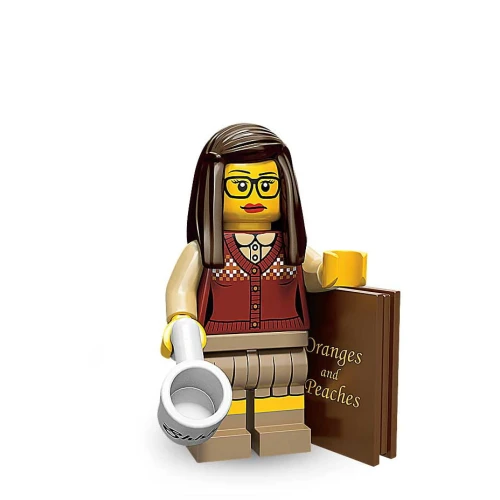 LEGO mini figurka SERIA 10 BIBLIOTEKARKA 71001
