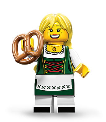 LEGO mini figurka SERIA 11 BAWARKA 71002