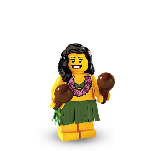 LEGO mini figurka SERIA 3 TANCERKA HULA 8803 