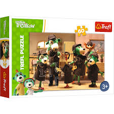PUZZLE 60 elementów RODZINA TREFLIKÓW  17308 trefl X